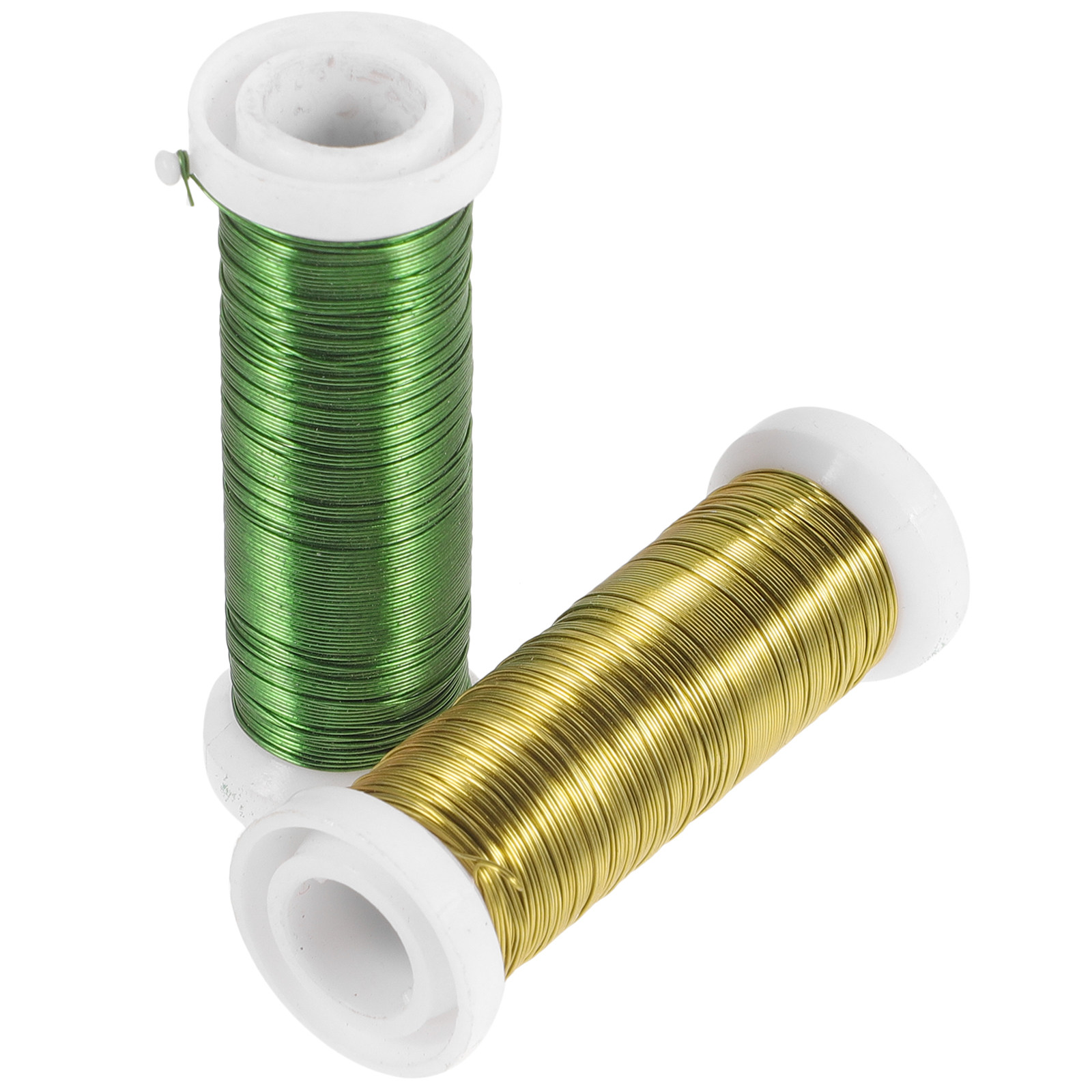Wire Stem Florist - 2 rolos de arame para hastes