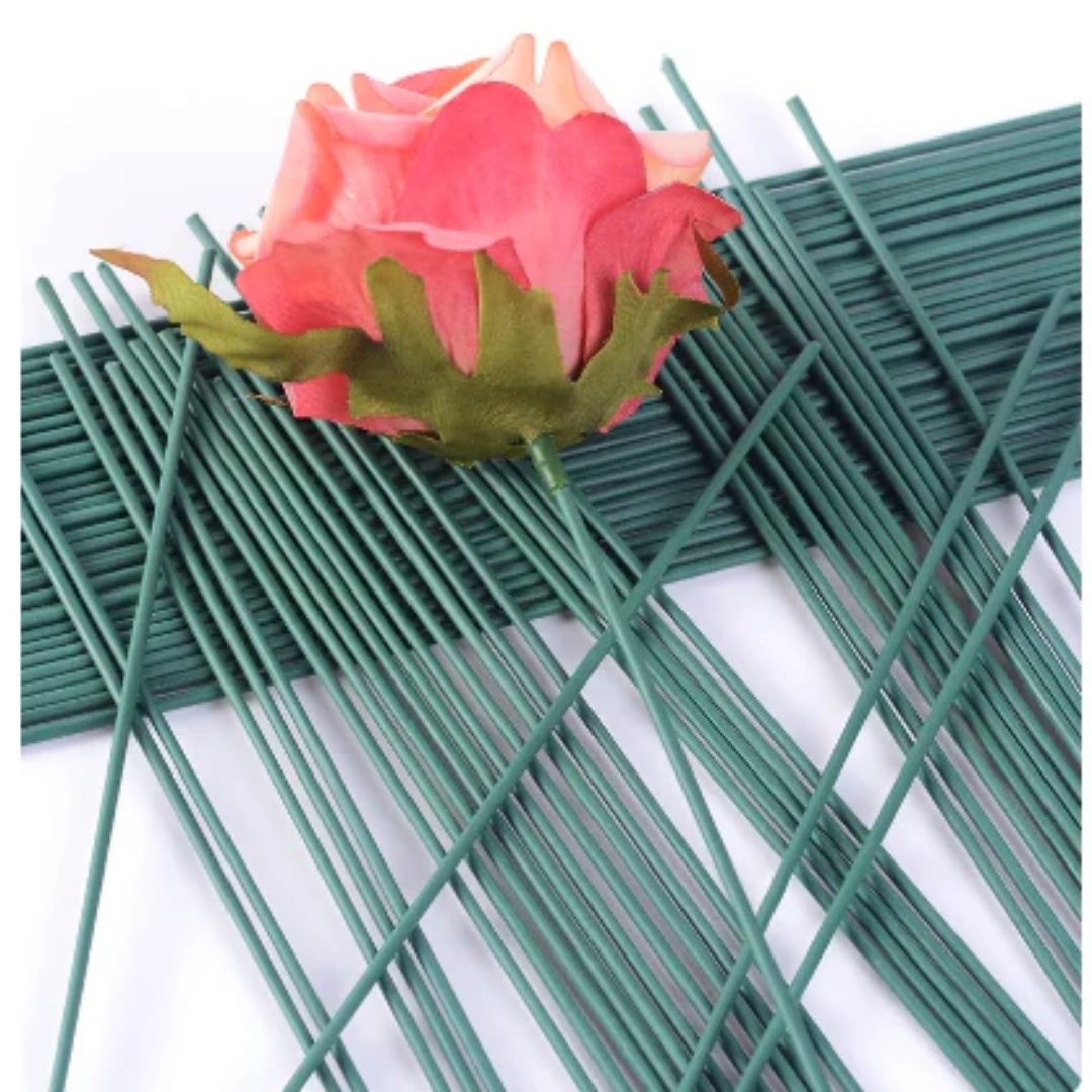 50 peças de hastes de arame fl - Wire Stem Florist avaliação e preço