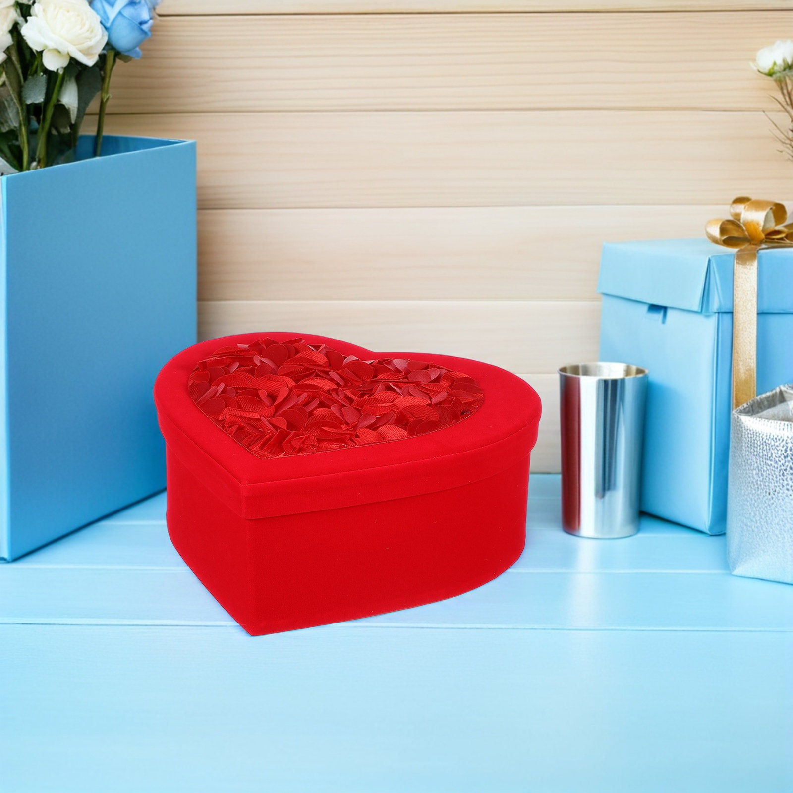 Caixa de presente em formato d - Bouquet Holder Foam avaliação e preço