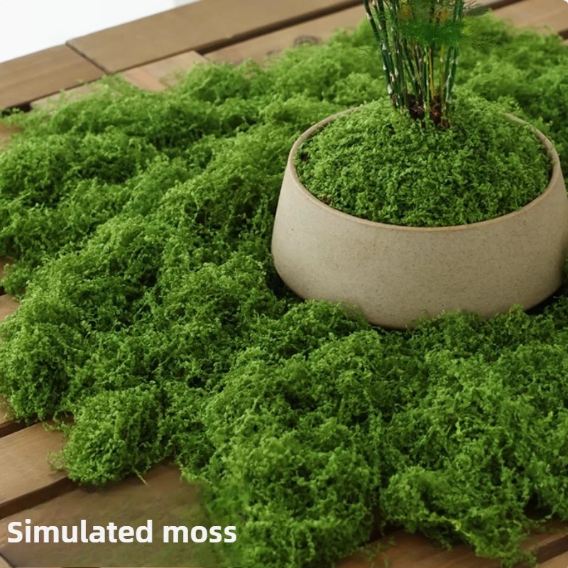 Grama artificial realista de m - Preserved Moss Sheet avaliação e preço