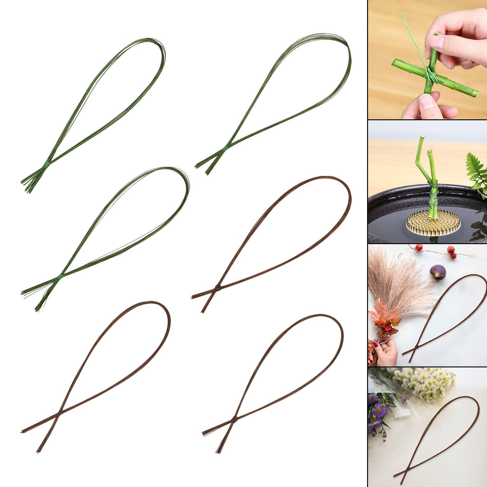 Fio de arame floral para fazer - Wire Stem Florist avaliação e preço