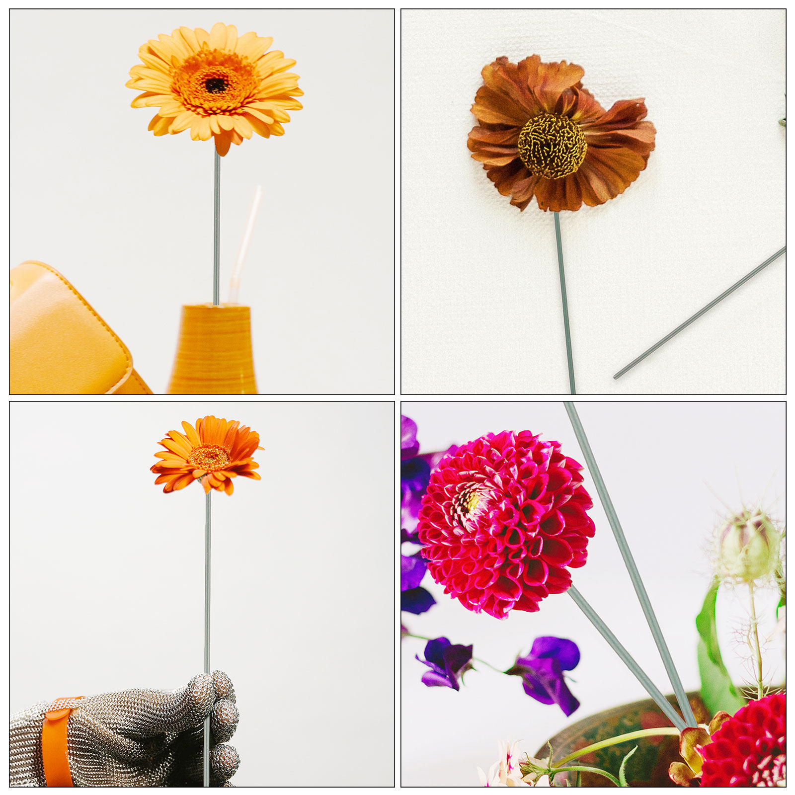 180 Peças de Arame Verde para  - Wire Stem Florist avaliação e preço