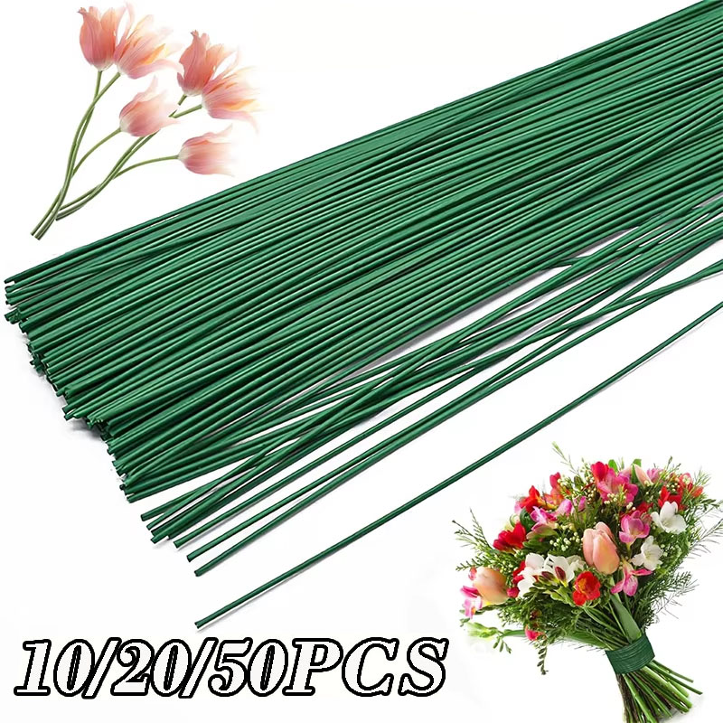 Haste de arame para flores art - Wire Stem Florist avaliação e preço