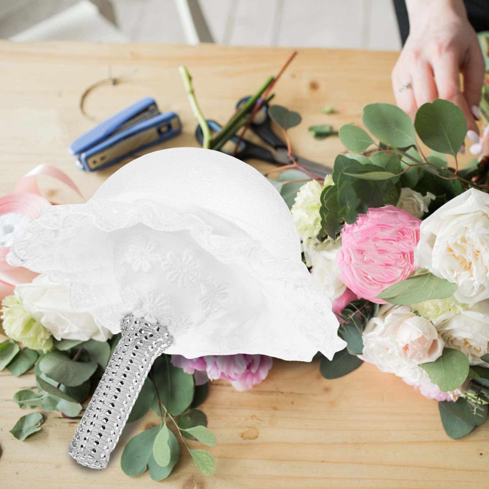 Suporte de buquê de noiva em e - Bouquet Holder Foam avaliação e preço