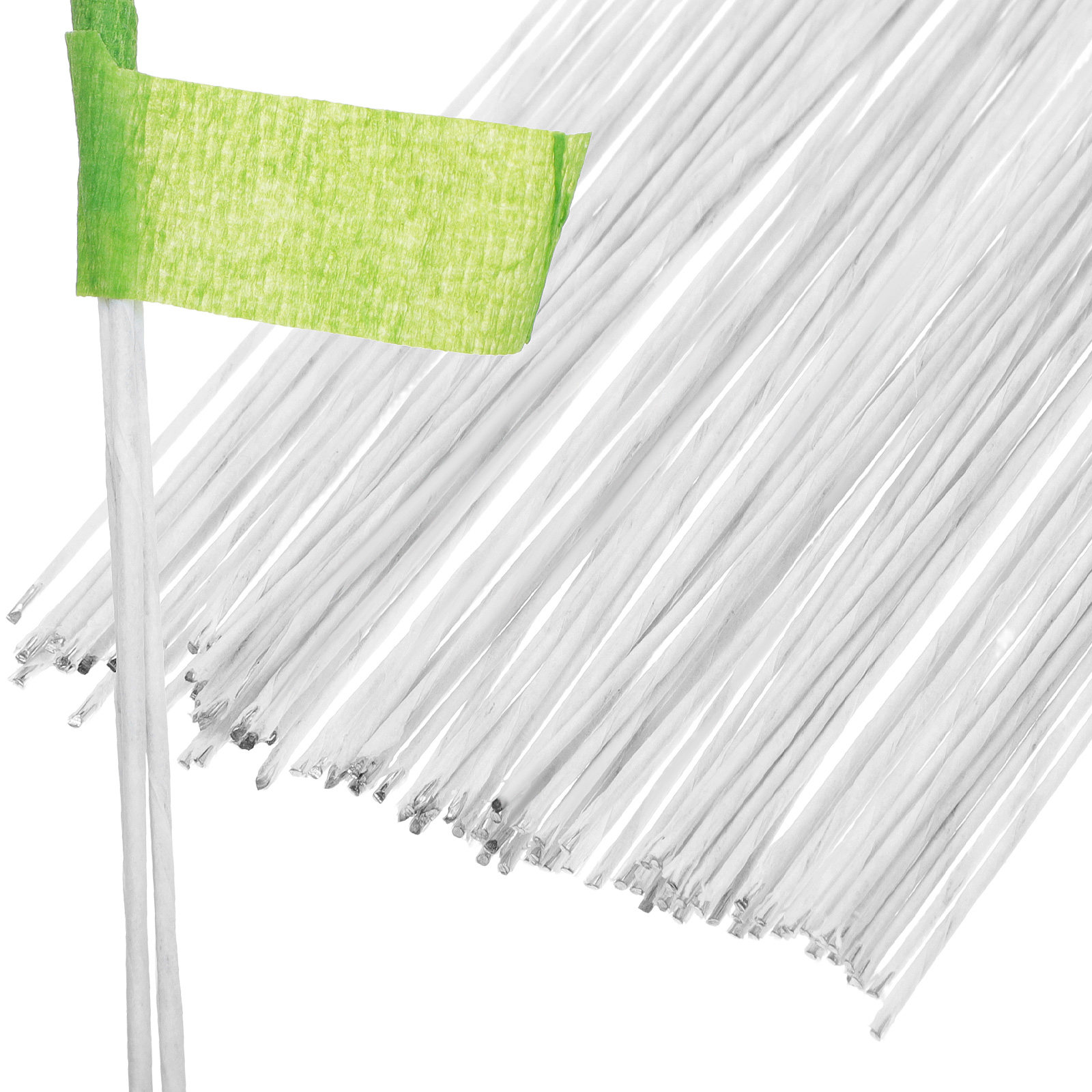 100 unidades de hastes de aram - Wire Stem Florist avaliação e preço